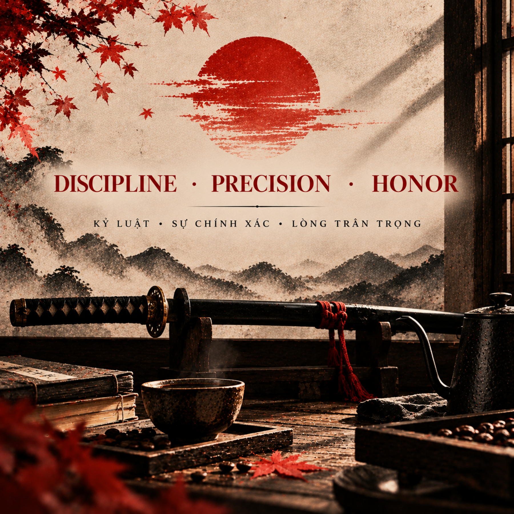 03. DISCIPLINE · PRECISION · HONOR