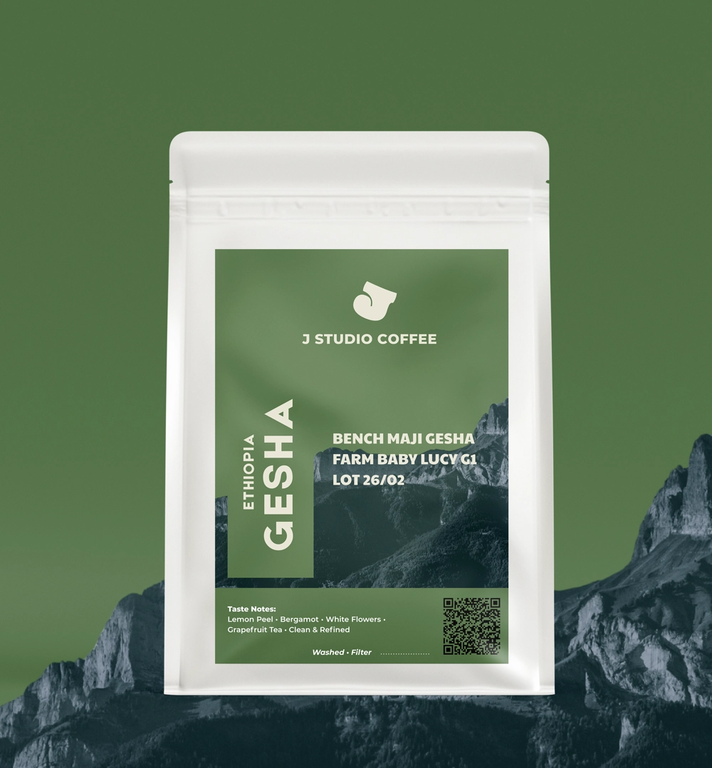 Gesha Series Ethiopia Bench Maji Gesha Farm Baby Lucy G1 26/02